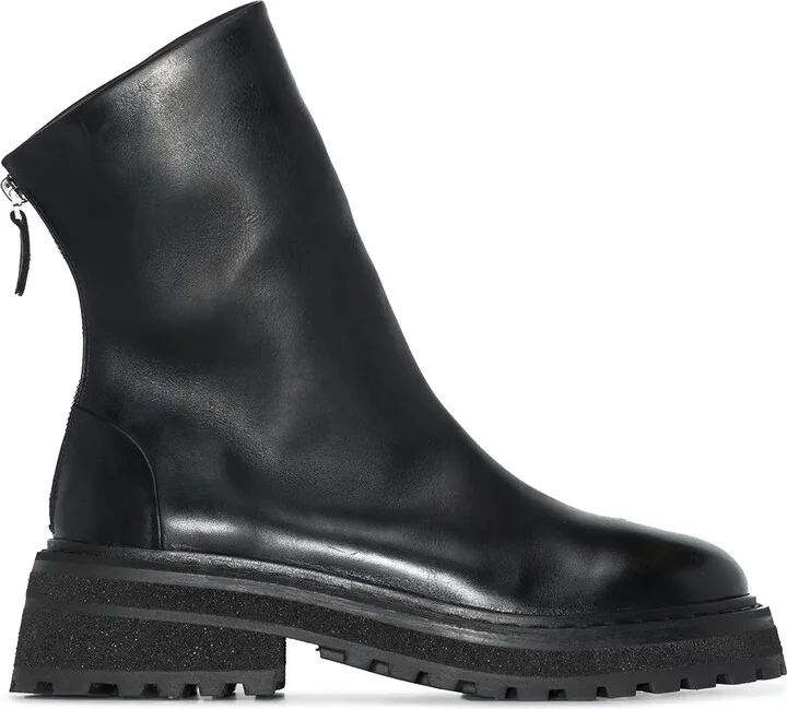 Leather Ankle Boots