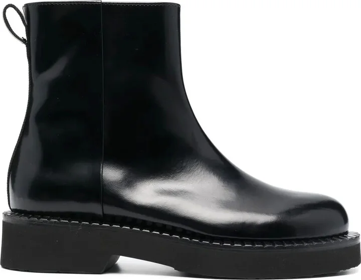 Leather Ankle Boots