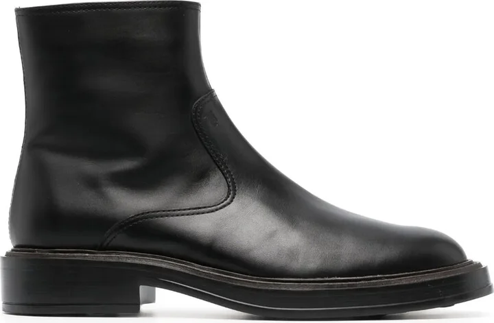 Leather Ankle Boots