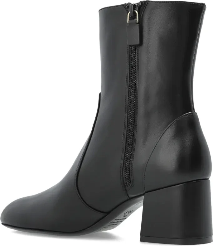 Leather Ankle-Length Boots - Image 3