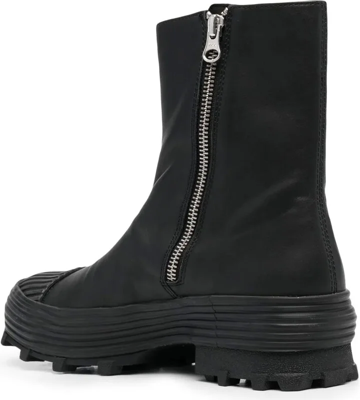 Leather Ankle-Length Boots - Image 3