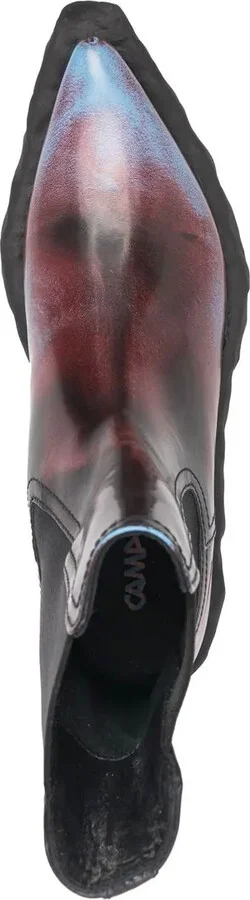Leather Ankle-Length Boots - Image 4