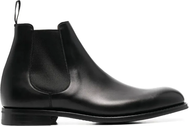 Leather Ankle-Length Boots
