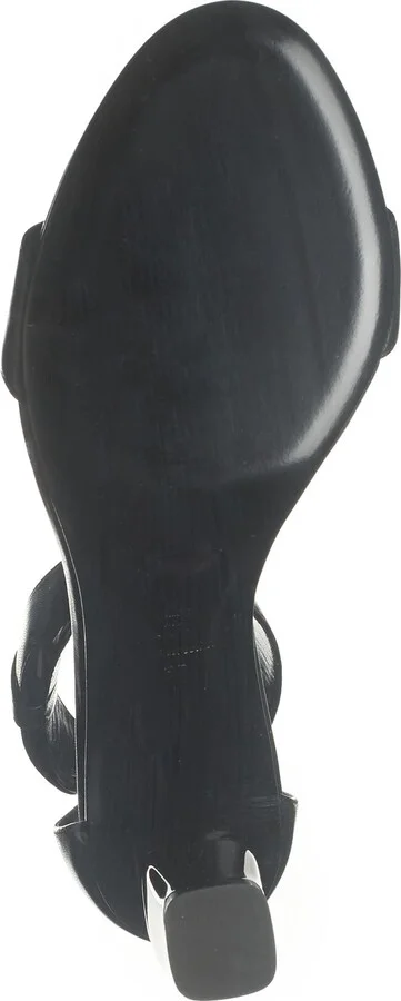 Leather Ankle Strap Block Heel Sandal - Image 5