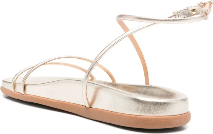 Leather Ankle-Strap Sandals - Image 3