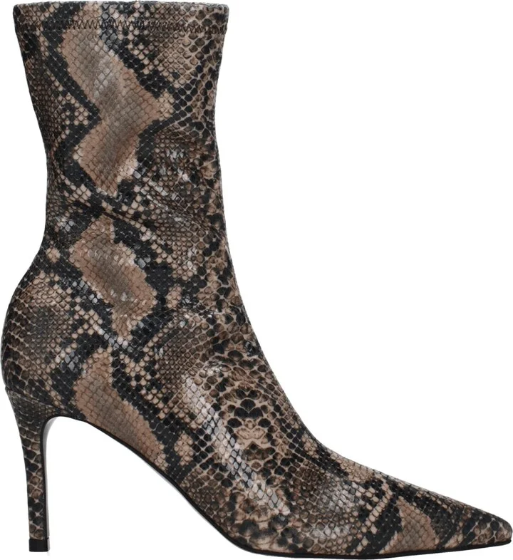 Leather Ankle Women's Boots