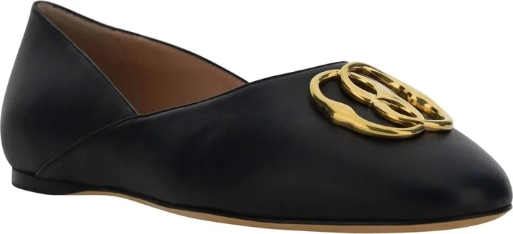 Leather Ballerina Flats - Image 2