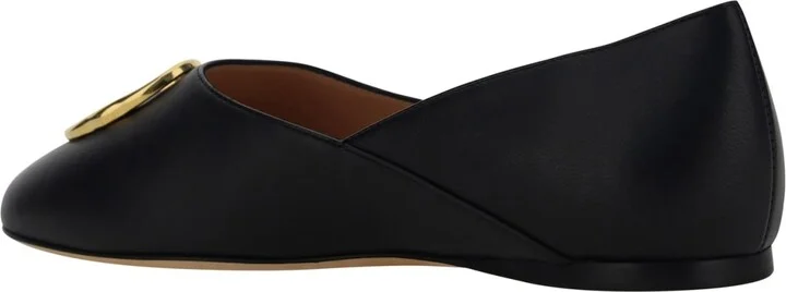 Leather Ballerina Flats - Image 3
