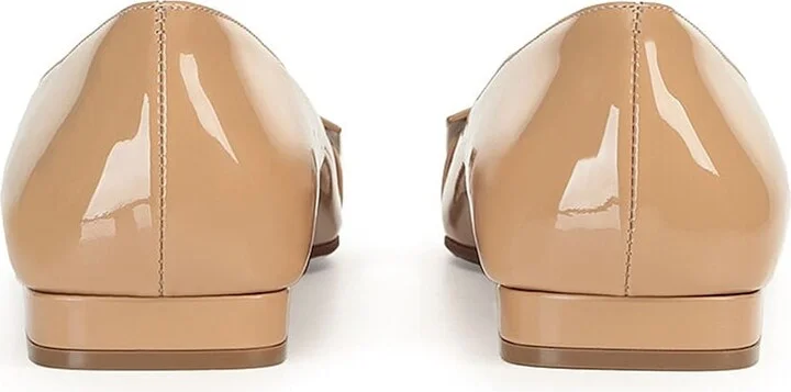 Leather Ballerina Flats - Image 3