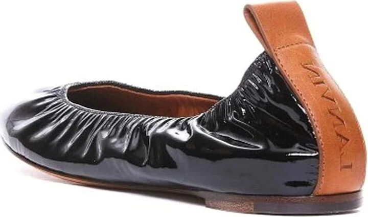 Leather Ballerina Flats - Image 3
