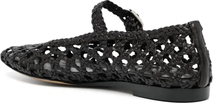 Leather Ballerina Flats - Image 3