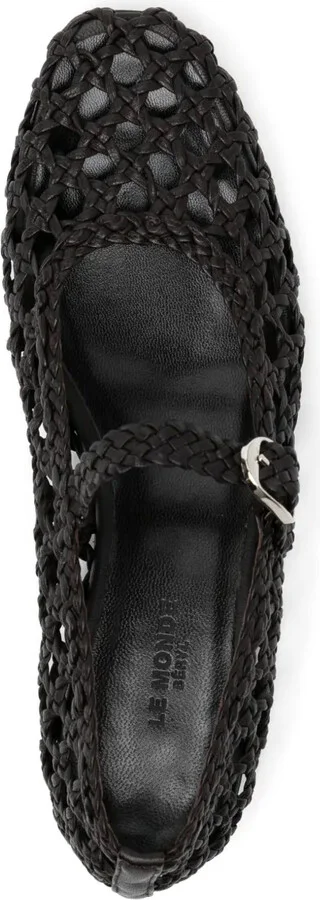 Leather Ballerina Flats - Image 4