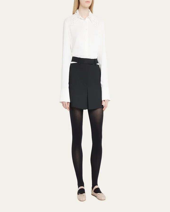 Leather Ballerina Flats - Image 3
