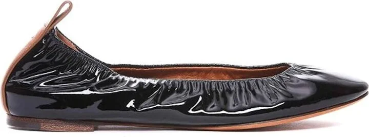 Leather Ballerina Flats