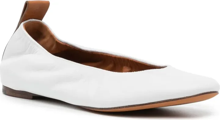 Leather Ballerina Shoes - Image 2