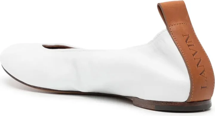 Leather Ballerina Shoes - Image 3