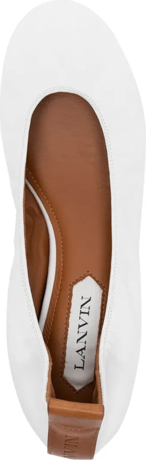 Leather Ballerina Shoes - Image 4