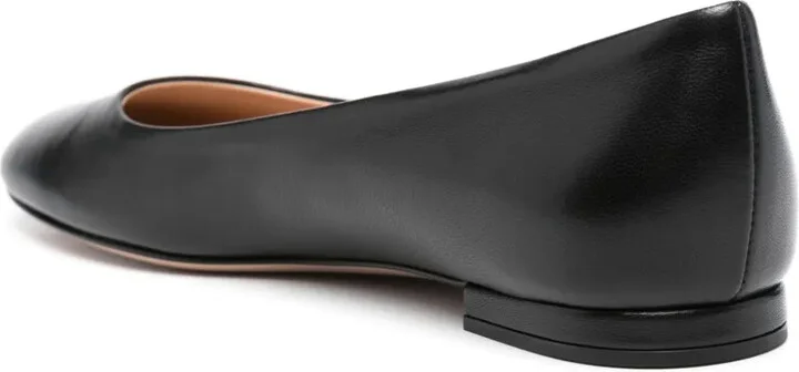 Leather Ballerina Shoes - Image 3