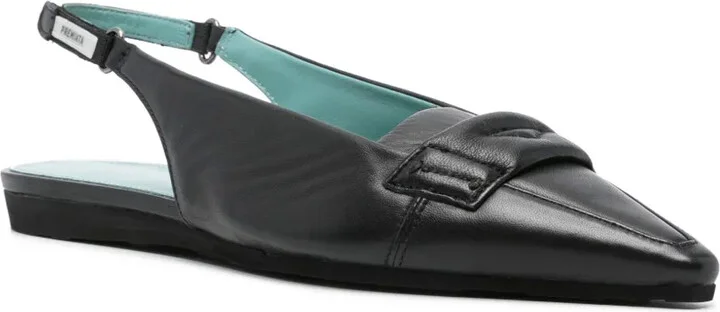 Leather Ballerina Shoes - Image 2