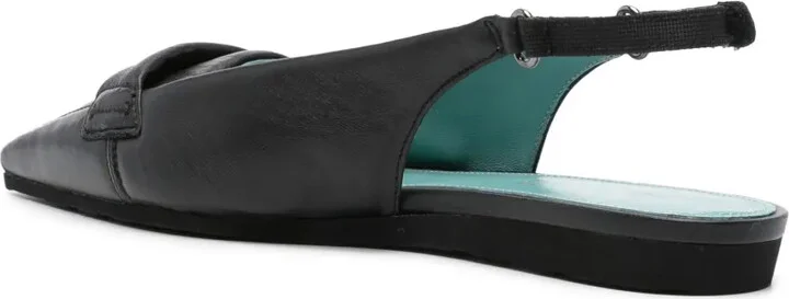 Leather Ballerina Shoes - Image 3