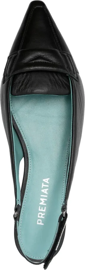 Leather Ballerina Shoes - Image 4