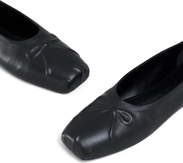 Leather Ballerina Shoes - Image 5