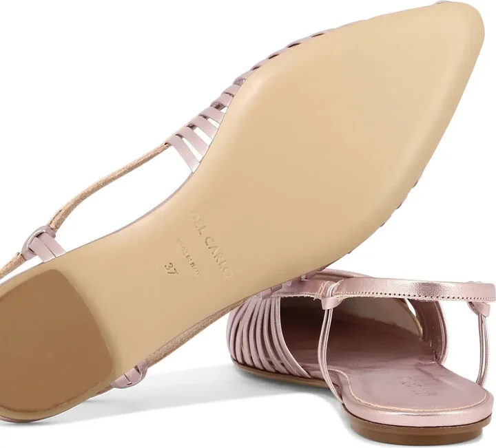Leather Ballerina Shoes - Image 5