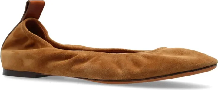 Leather Ballerina Shoes - Image 4