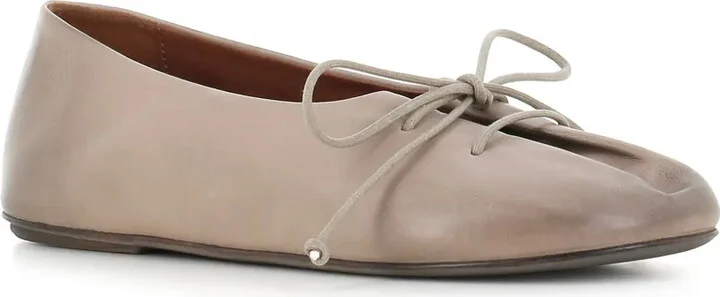 Leather Ballerina Shoes - Image 2