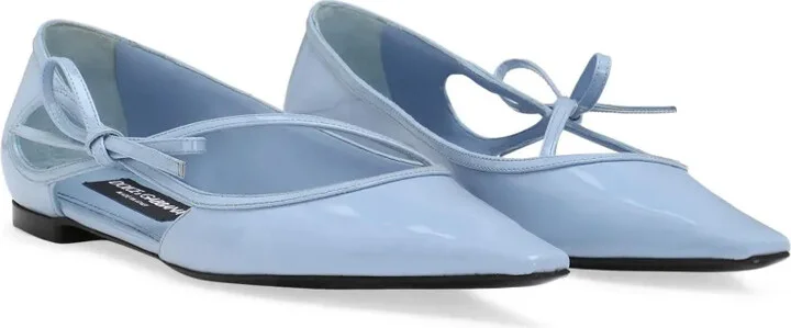 Leather Ballerina Shoes - Image 2
