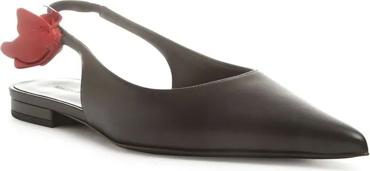 Leather Ballerina Shoes - Image 2