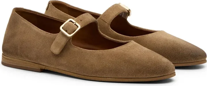 Leather Ballerina Shoes - Image 2