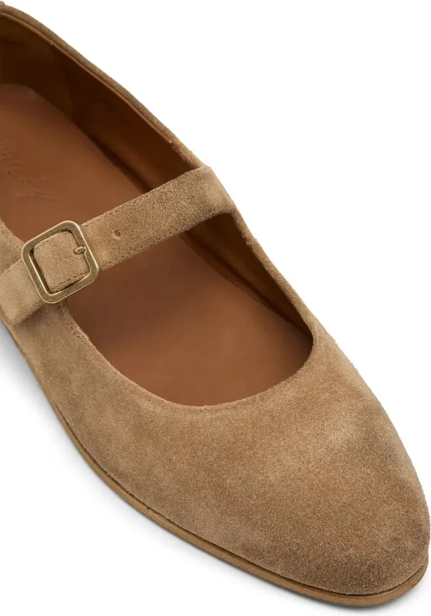 Leather Ballerina Shoes - Image 4
