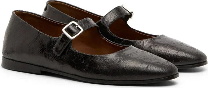 Leather Ballerina Shoes - Image 2