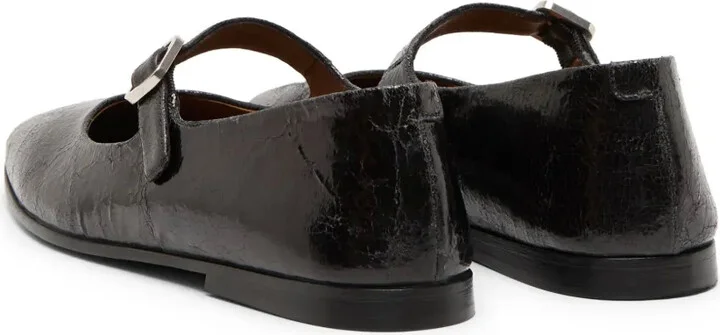 Leather Ballerina Shoes - Image 3