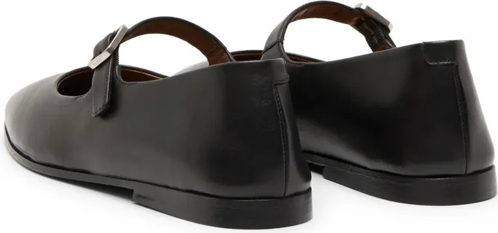Leather Ballerina Shoes - Image 3