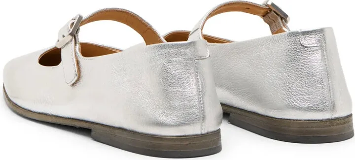 Leather Ballerina Shoes - Image 3