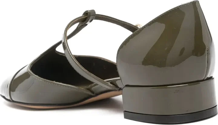 Leather Ballerina Shoes - Image 3