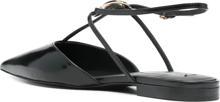 Leather Ballerina Shoes - Image 3
