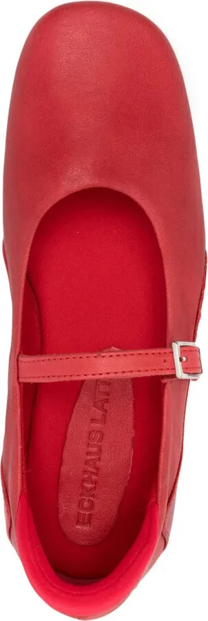 Leather Ballerina Shoes - Image 4