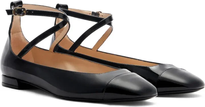 Leather Ballerina Shoes - Image 2