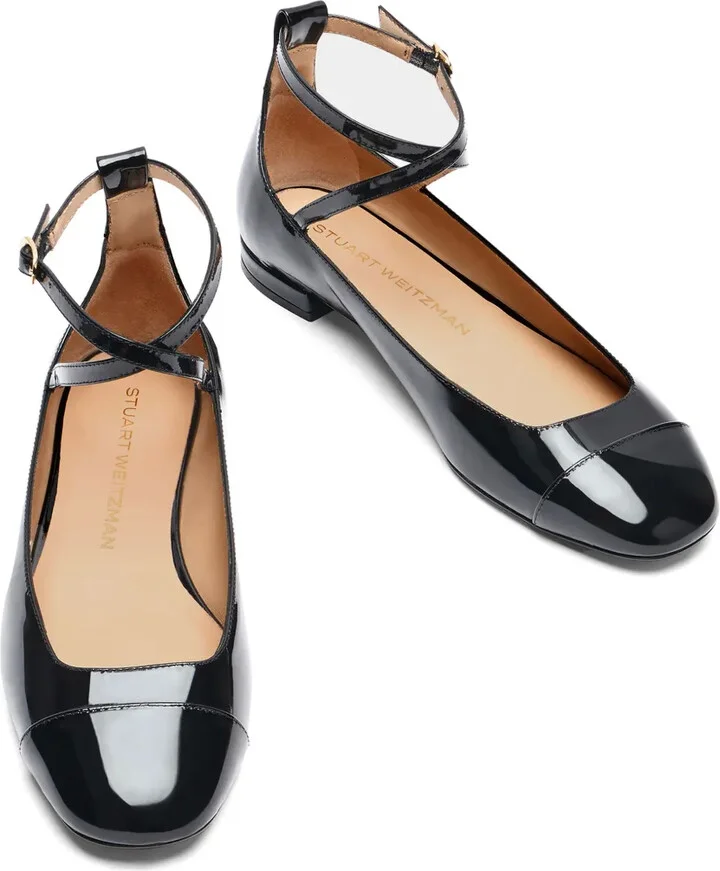 Leather Ballerina Shoes - Image 4