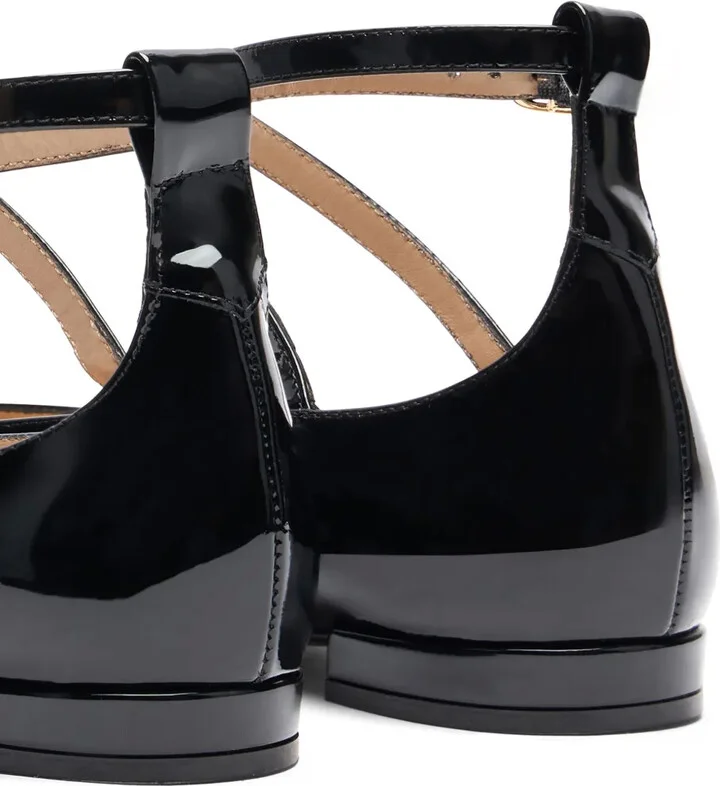 Leather Ballerina Shoes - Image 5