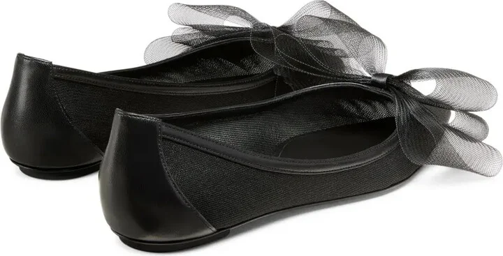 Leather Ballerina Shoes - Image 3