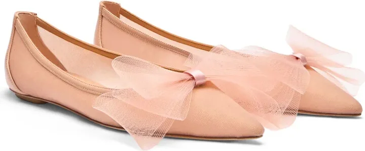 Leather Ballerina Shoes - Image 2