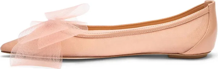 Leather Ballerina Shoes - Image 3
