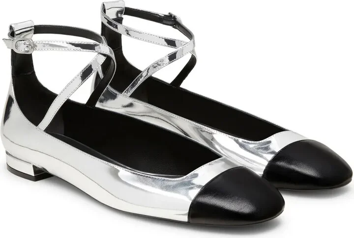 Leather Ballerina Shoes - Image 2