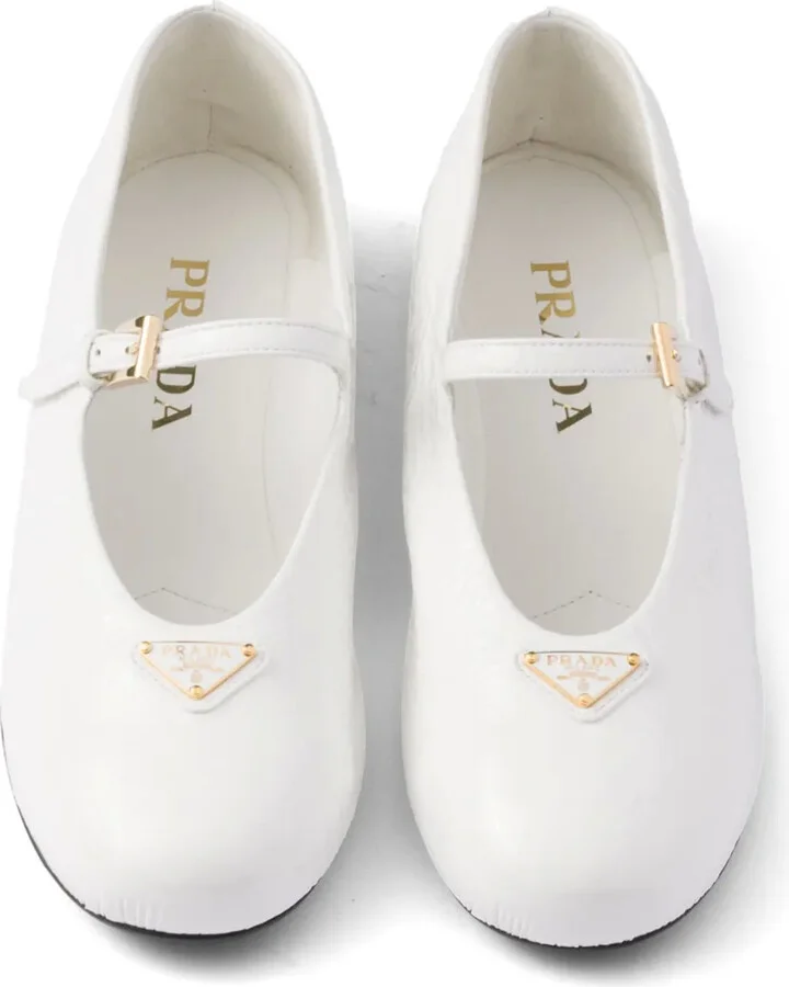 Leather Ballerina Shoes - Image 5