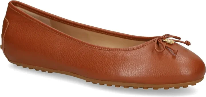 Leather Ballerina Shoes - Image 2