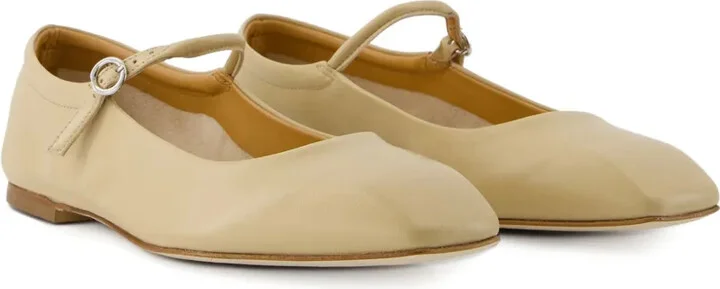 Leather Ballerina Shoes - Image 2